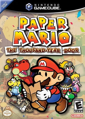 Paper Mario Thousand Year Door Nintendo Gamecube USED