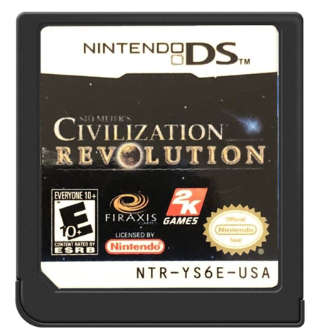 Civilization Revolution Nintendo DS LOOSE