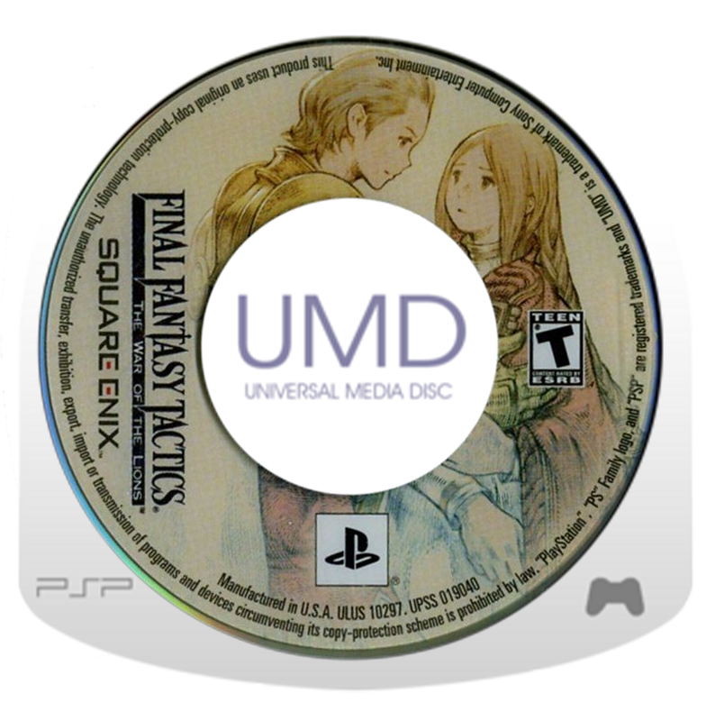Final Fantasy Tactics: The War Of The Lions PSP LOOSE