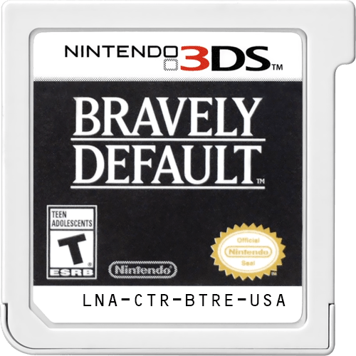 Bravely Default Nintendo 3DS LOOSE