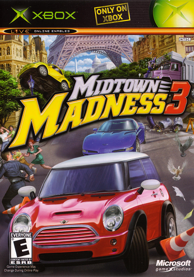 Midtown Madness 3 XBOX Original USED