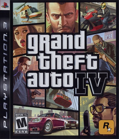 Grand Theft Auto IV Playstation 3 USED
