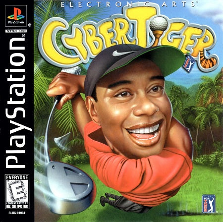 Cyber Tiger Playstation 1 USED