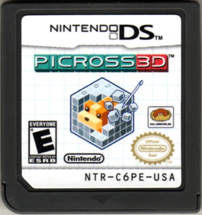 Picross 3D Nintendo DS LOOSE