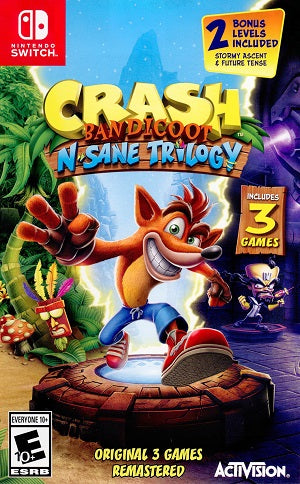 Crash Bandicoot N. Sane Trilogy Nintendo Switch NEW