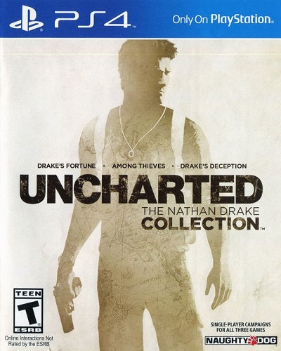 Uncharted The Nathan Drake Collection Playstation 4 USED *SEE NOTE*