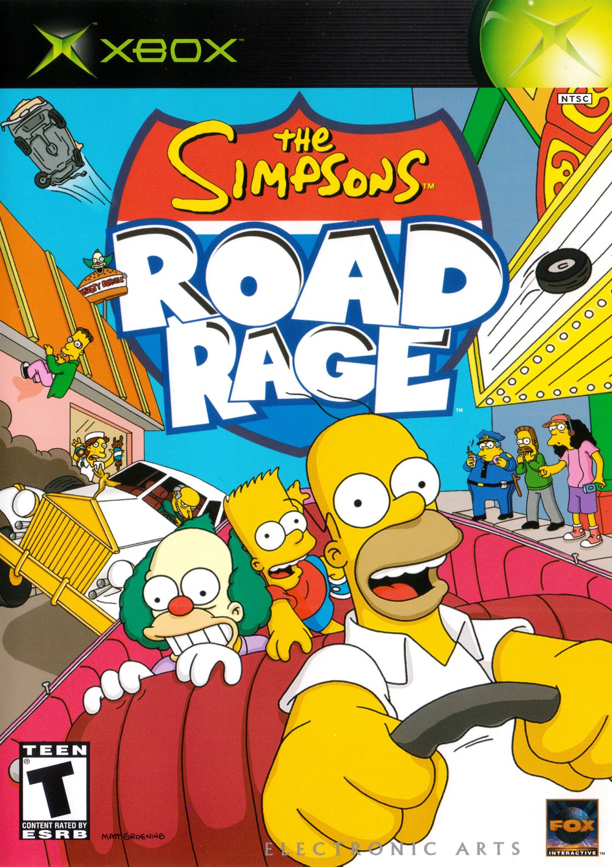 The Simpsons Road Rage XBOX Original NEW