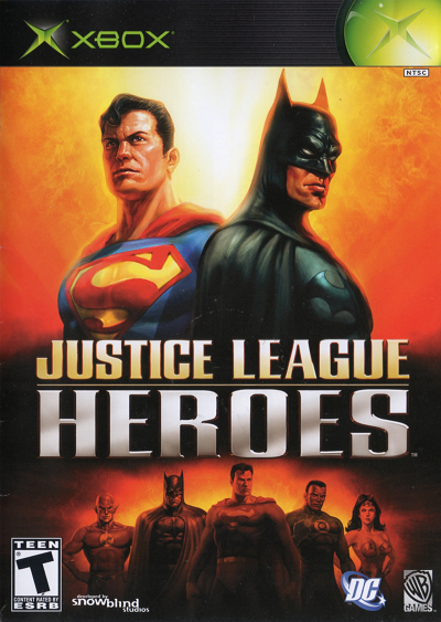 Justice League Heroes XBOX Original USED