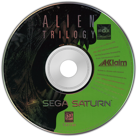 Alien Trilogy Sega Saturn LOOSE