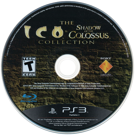 Ico & Shadow of the Colossus Collection Playstation 3 LOOSE