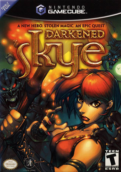 Darkened Skye Nintendo Gamecube USED