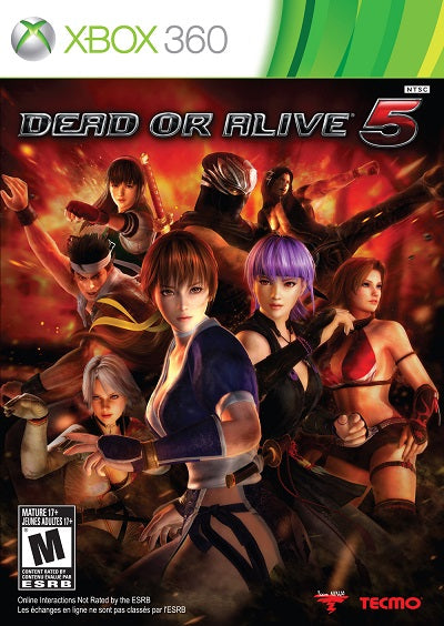 Dead or Alive 5 XBOX 360 USED