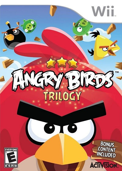 Angry Birds Trilogy Nintendo Wii USED