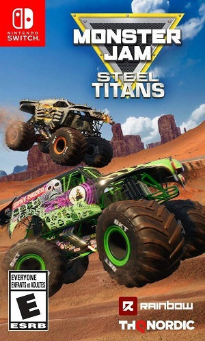 Monster Jam Steel Titans Nintendo Switch USED