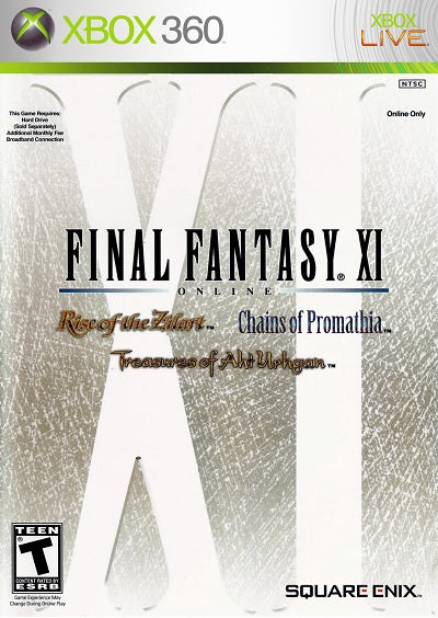 Final Fantasy XI Online XBOX 360 USED