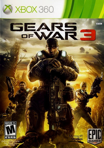 Gears of War 3 XBOX 360 USED
