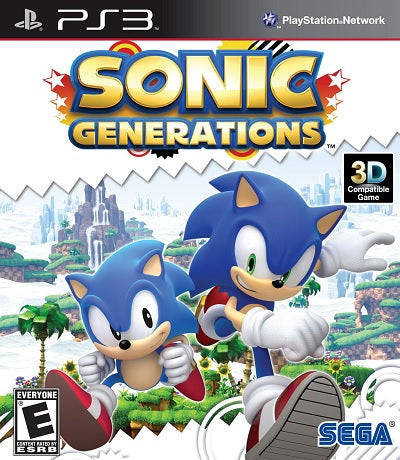 Sonic Generations Playstation 3 USED
