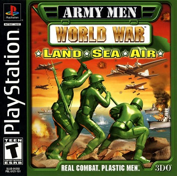 Army Men World War Land Sea Air Playstation 1 USED