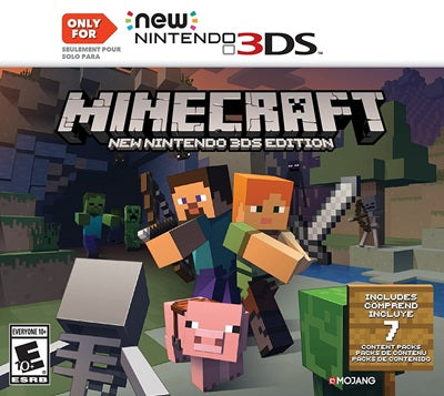 Minecraft NEW Nintendo 3DS USED