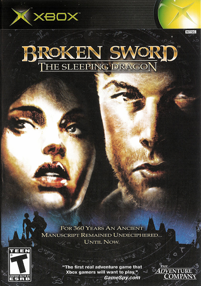 Broken Sword The Sleeping Dragon XBOX Original USED