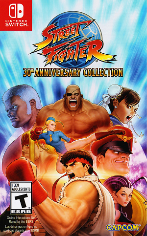 Street Fighter 30th Anniversary Collection Nintendo Switch USED