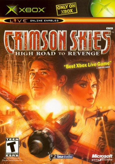 Crimson Skies High Road to Revenge XBOX Original USED