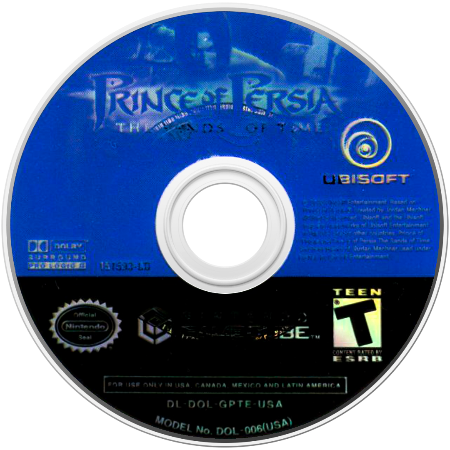Prince of Persia Sands of Time Nintendo Gamecube LOOSE