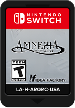 Amnesia: Memories Nintendo Switch LOOSE