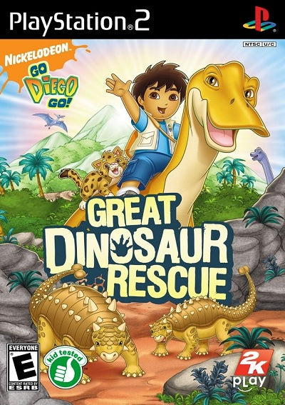 Go, Diego, Go! Great Dinosaur Rescue Playstation 2 USED