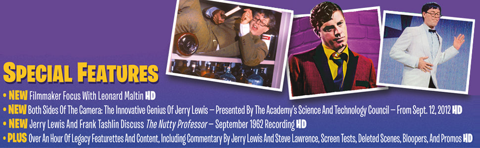 The Nutty Professor (4K UHD, Limited Edition) w/SLIP