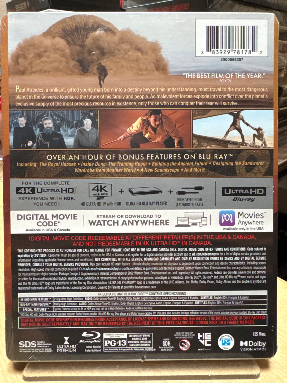 Dune (4K UHD, Best Buy Exclusive, Steelbook)