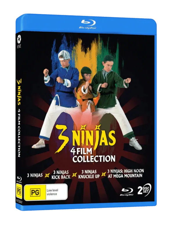 3 Ninjas: 4 Film Collection (Region Free)