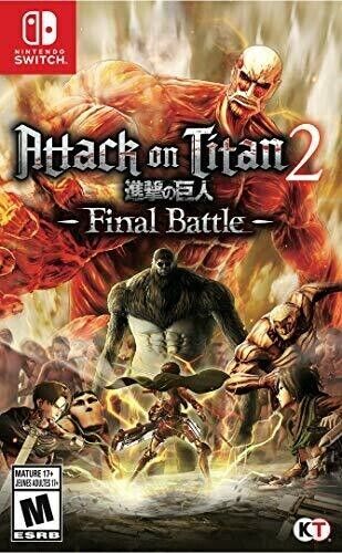 Attack on Titan 2: Final Battle Nintendo Switch NEW