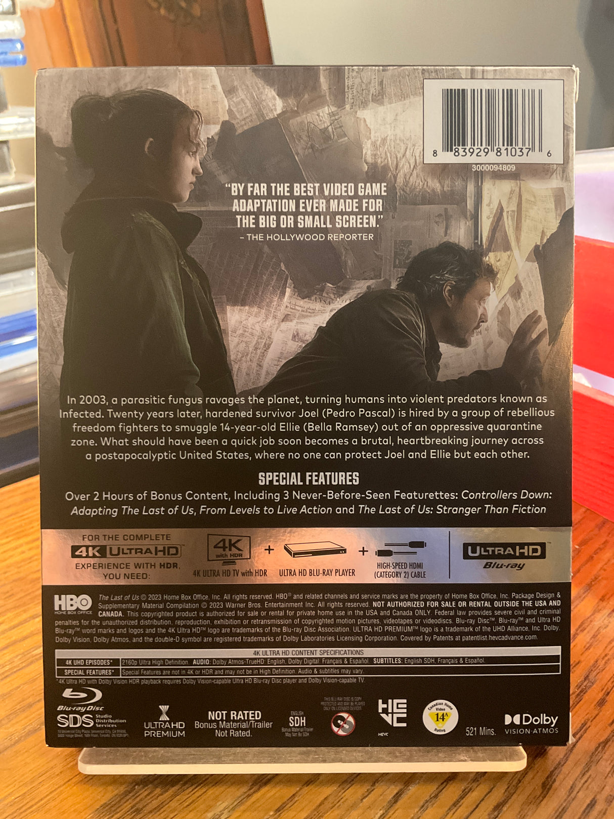 The Last of Us: The Complete First Season (4K UHD) w/EMBOSSED SLIP USED