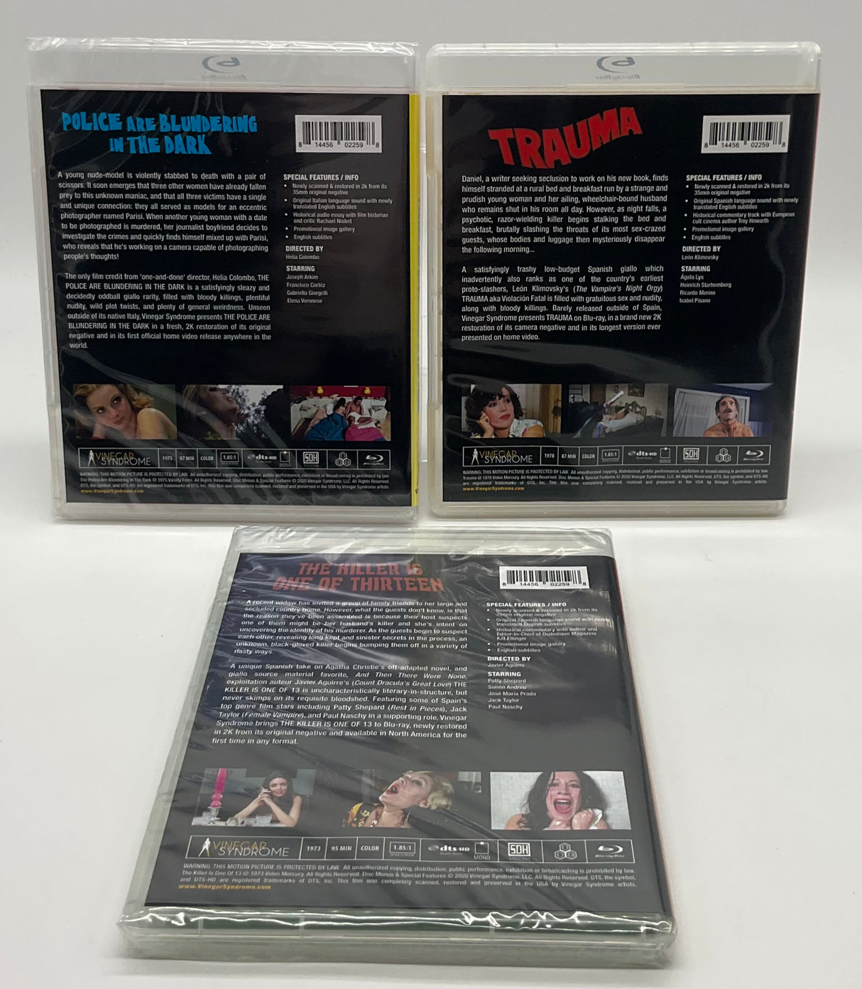 Forgotten Gialli: Volume 1 (Limited Edition) USED