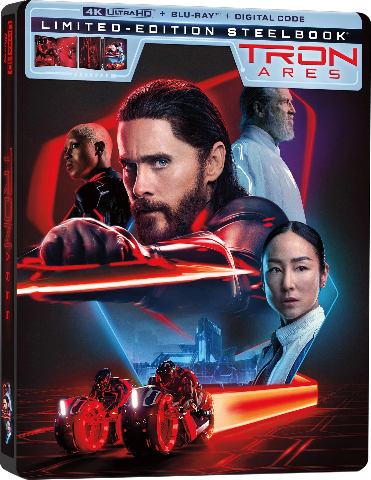 Tron: Ares (4K UHD, Limited Edition Steelbook)