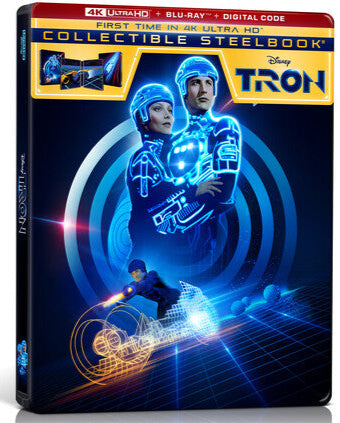 Tron (4K UHD, LE Steelbook) *ONE PER CUSTOMER