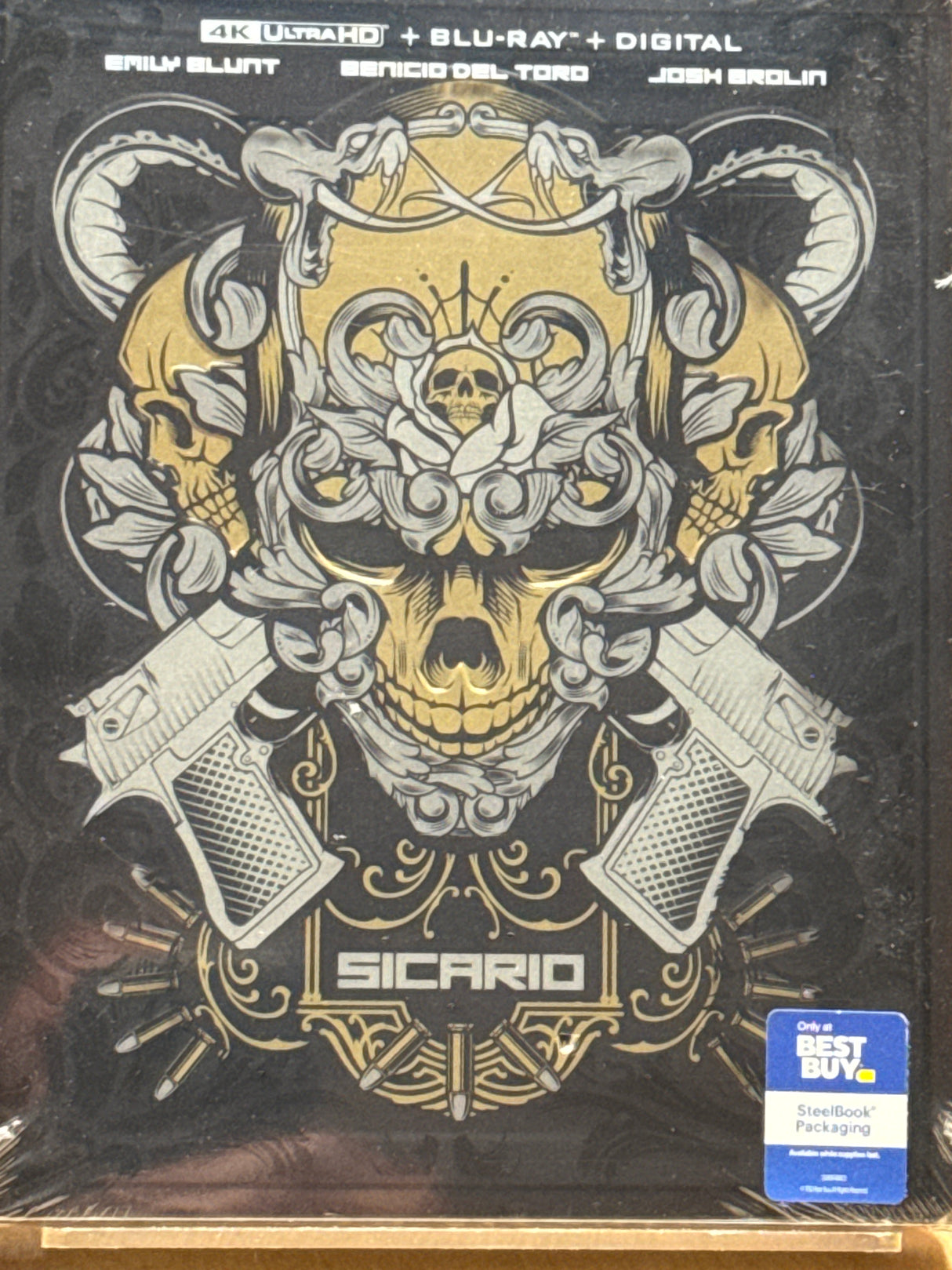 Sicario (4K UHD, Best Buy Exclusive, Steelbook) w/SLIP