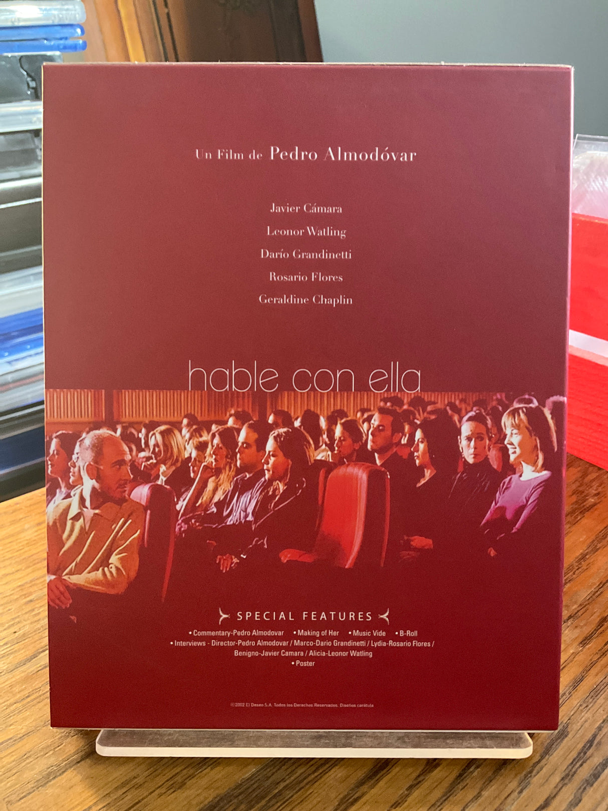 Talk to Her (Hable con ella) Limited Edition (REGION FREE) w/SLIP AND BOOKLET USED