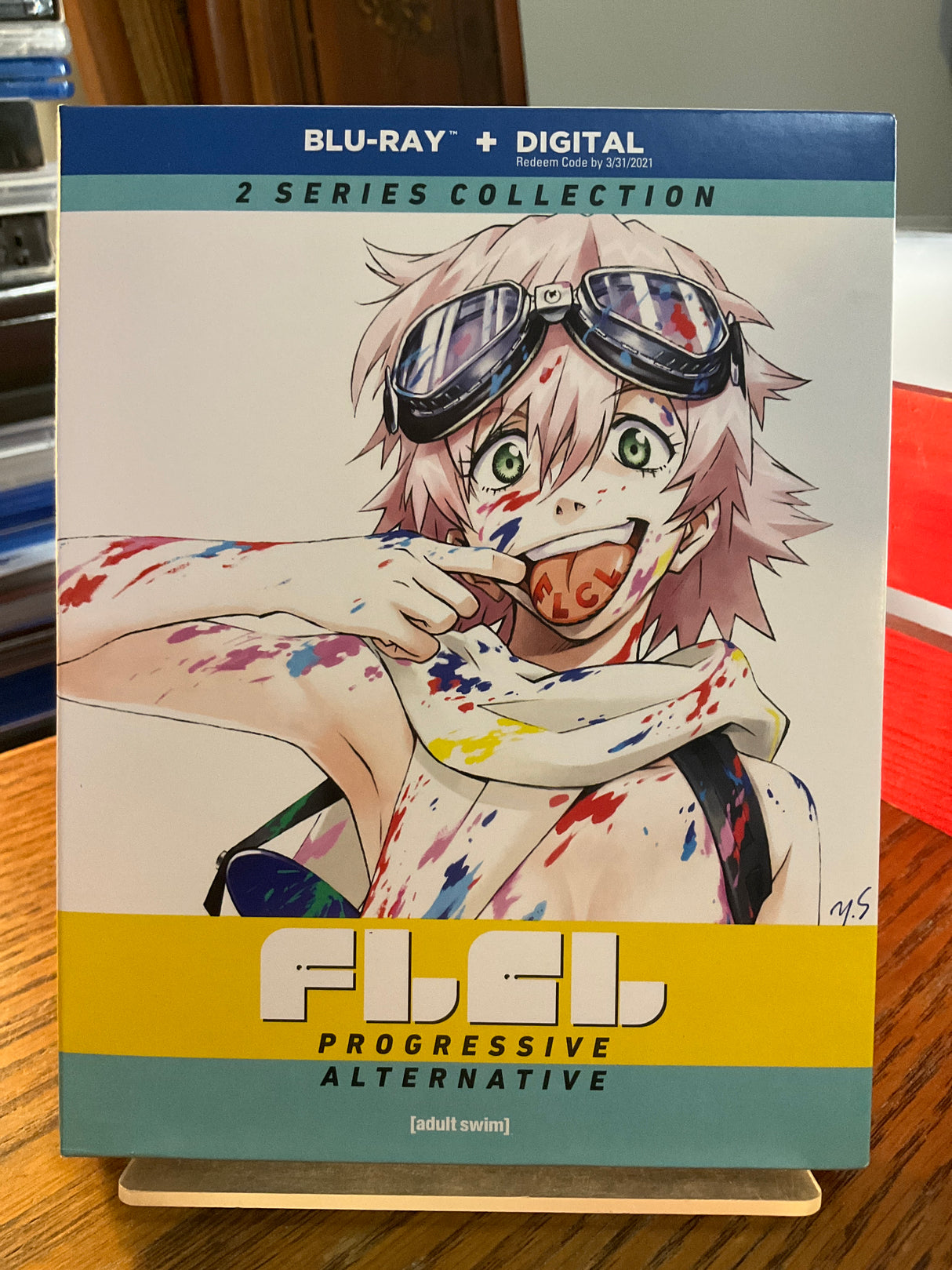FLCL Progressive / Alternative w/SLIPCASE USED