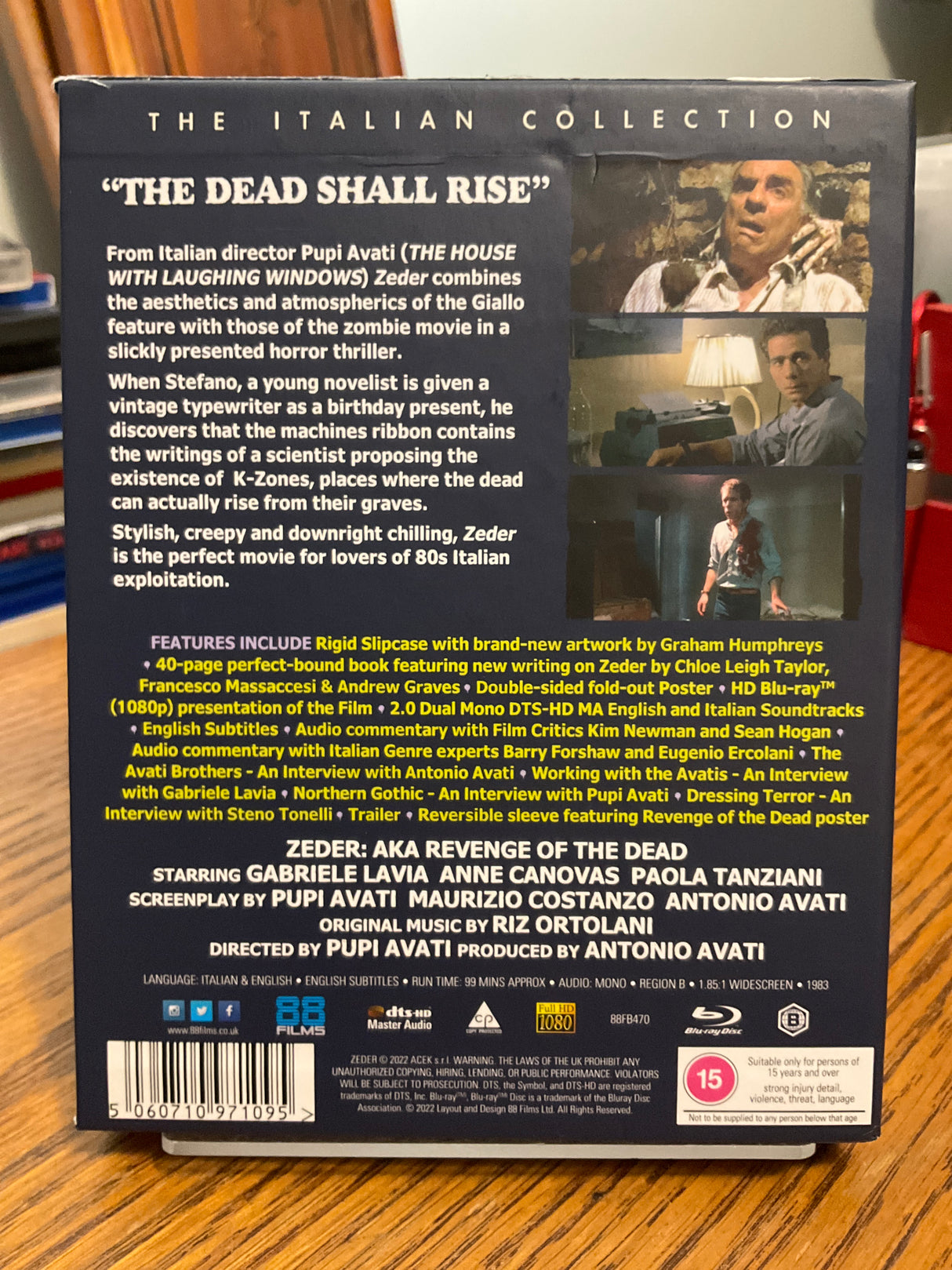 Zeder (Limited Deluxe Collector's Edition, Rigid Slipcase + Poster + Booklet, Region Free) USED