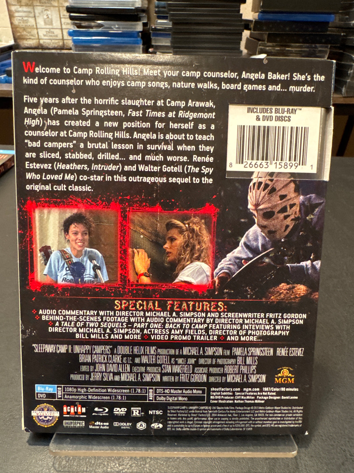 Sleepaway Camp II Collector's Edition w/SLIP USED