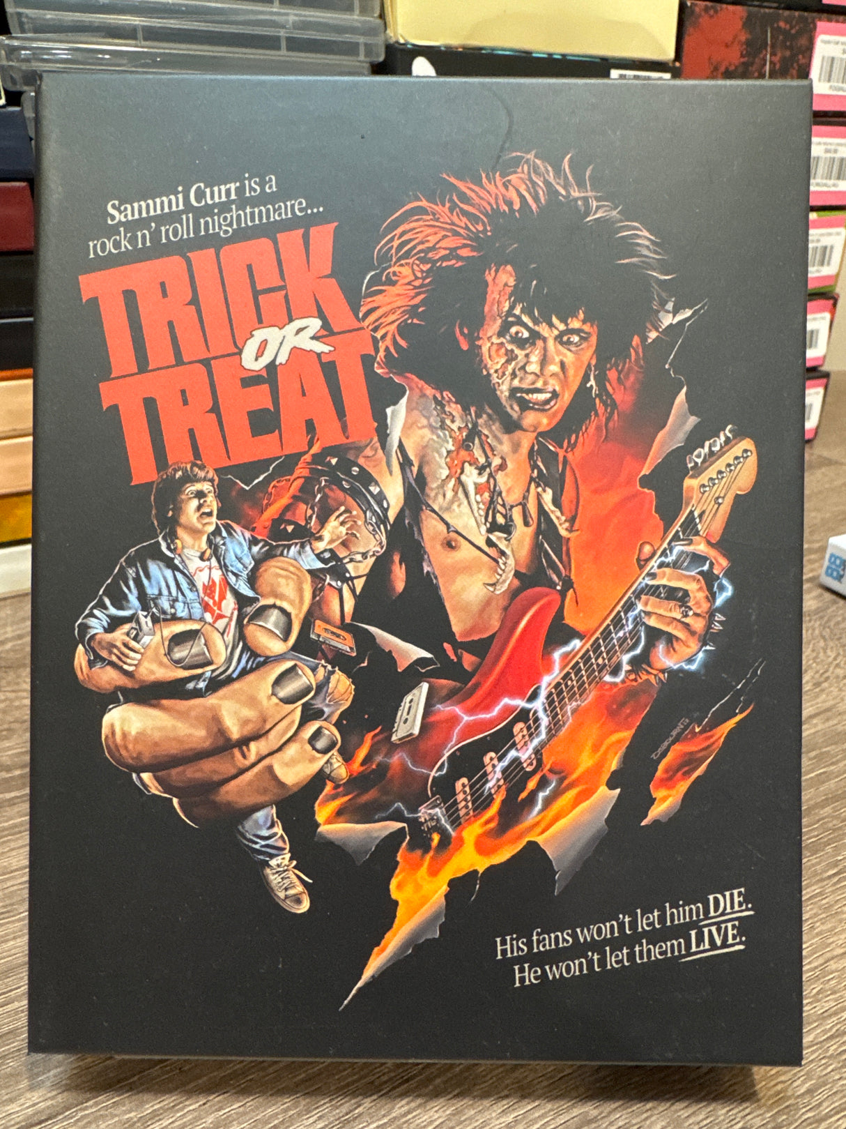 Trick or Treat (1986, 4K UHD, Synapse Limited Edition, Cover A) USED