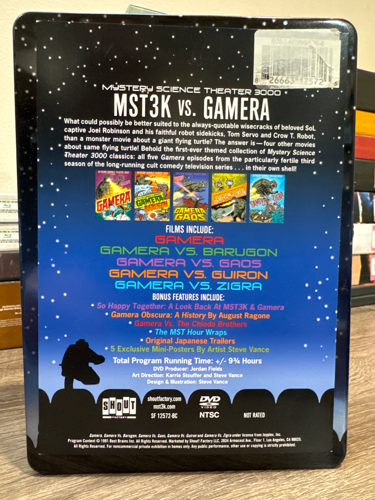 MST3K vs. Gamera (Collector's Tin) USED