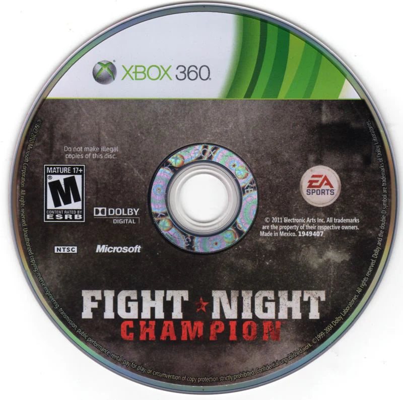 Fight Night Champion XBOX 360 LOOSE