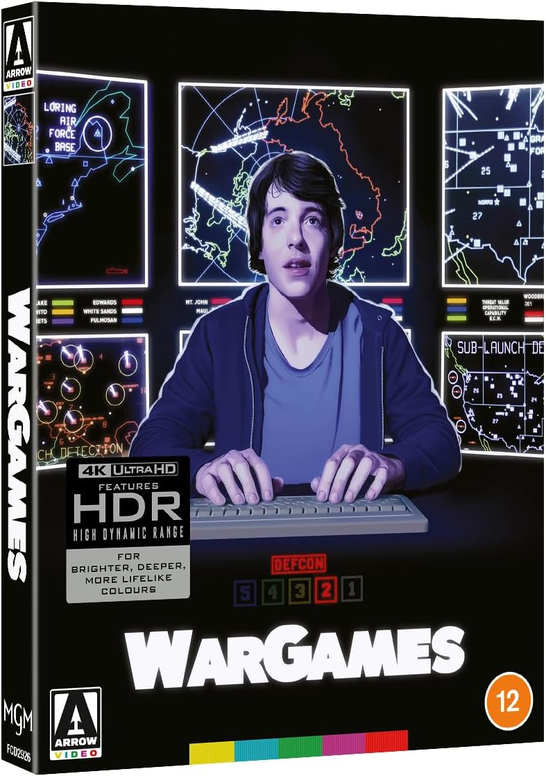 WarGames (4K UHD, Arrow UK Limited Edition, Region Free)