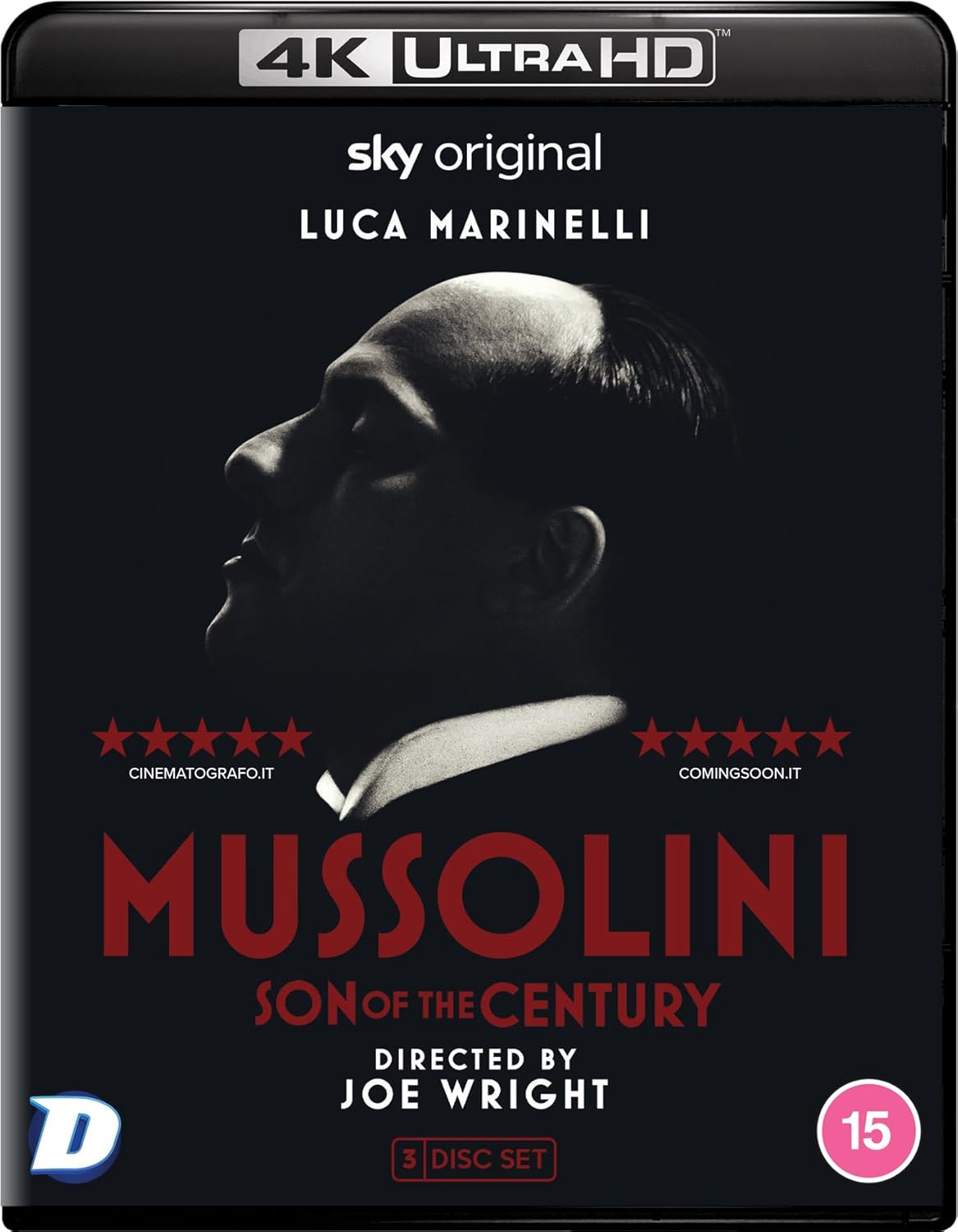 Mussolini: Son of the Century (4K UHD, Region Free/B) w/SLIP