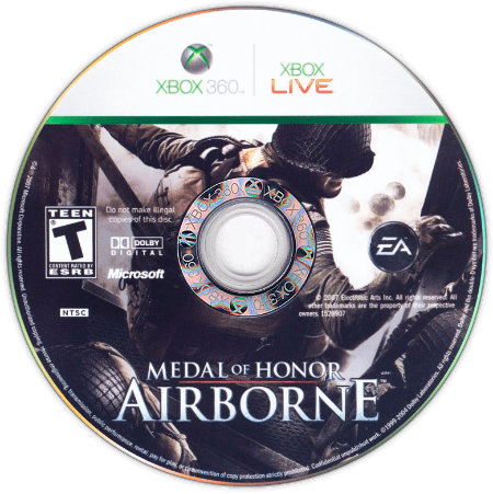 Medal of Honor Airborne XBOX 360 LOOSE