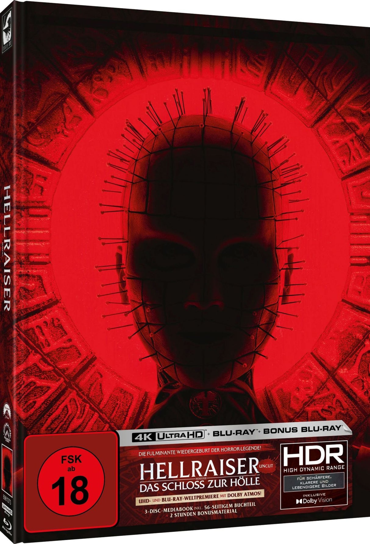 Hellraiser (2022) (4K UHD, Limited Edition Mediabook, Region Free/B) Cover B