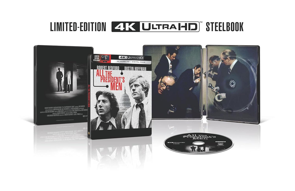All the President's Men (4K UHD, Limited Edition Steelbook)